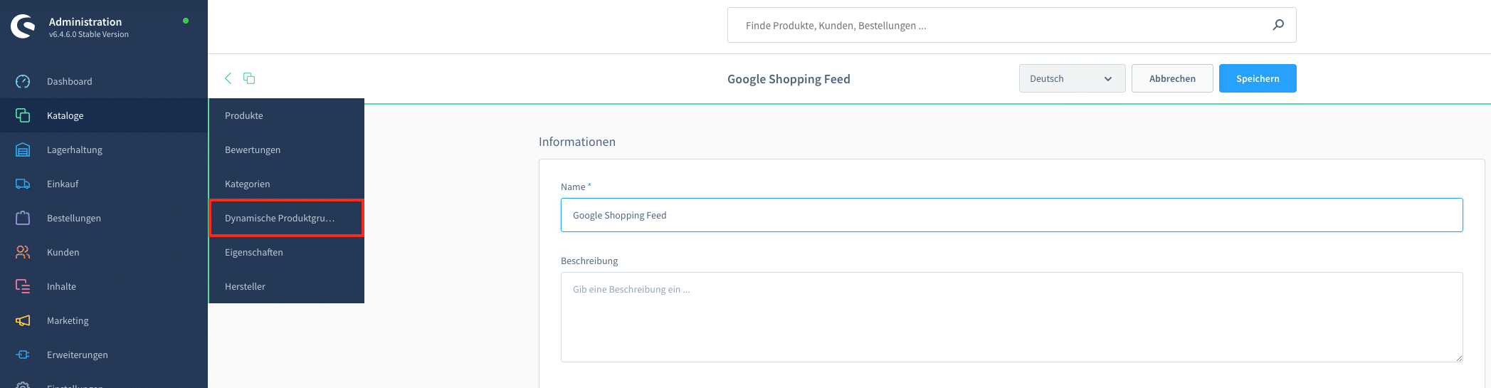 Shopware-6-Google-Shopping-Feed-dynamische-Produktgruppe
