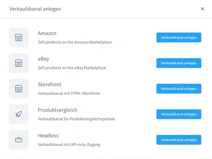 Shopware 6 Verkaufskanal für Google Shopping Feed 1