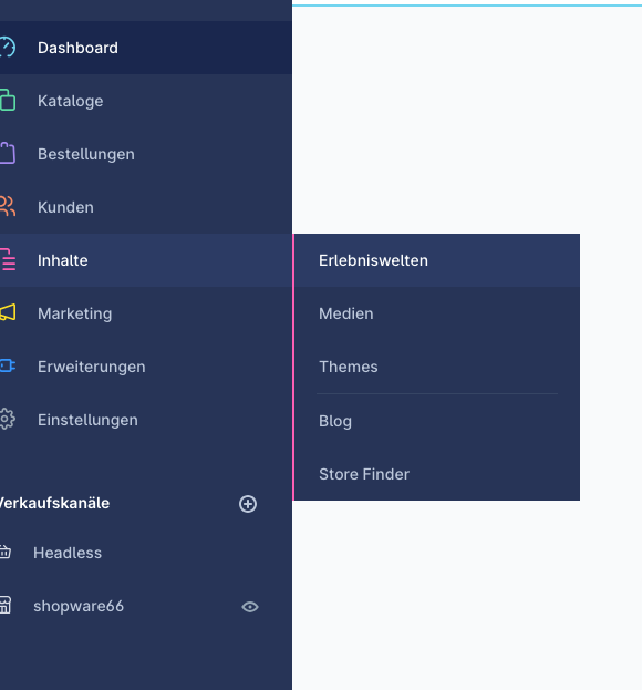 Blog Plugin – Backend Einstellung