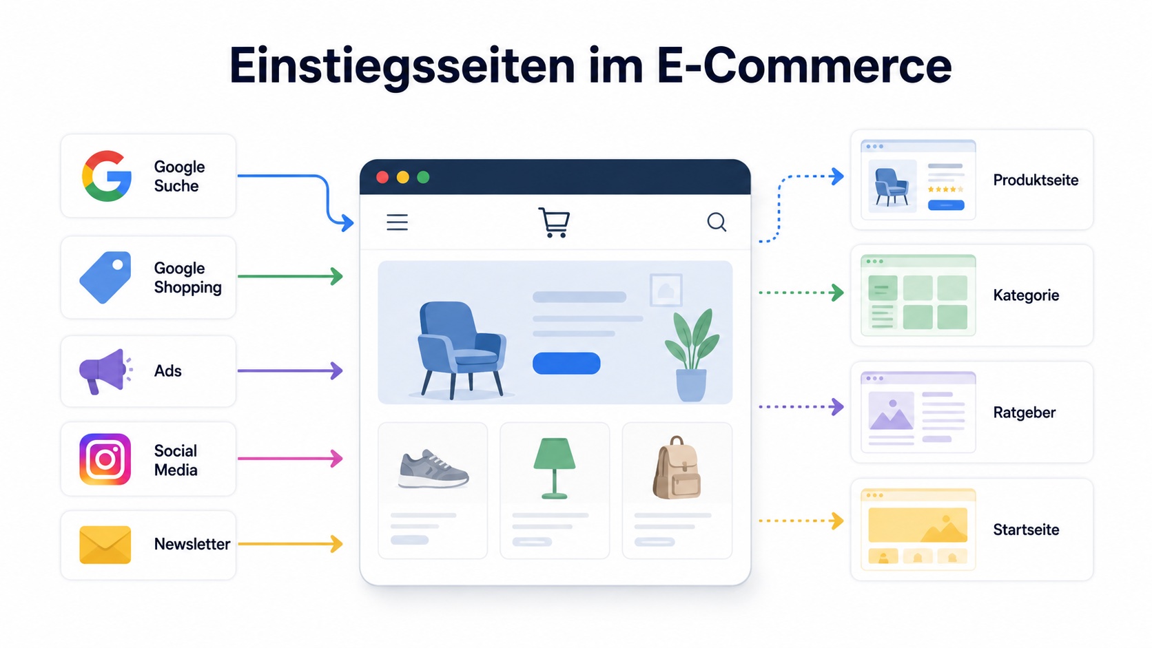 Wie wichtig ist die eigentliche Einstiegsseite für einen möglichen Kunden im Web?