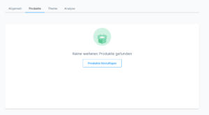 Zuordnung von Produkten zu einem Verkaufskanal